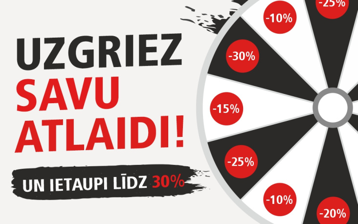 Uzgriez savu atlaidi un gatavojies skolai izdevīgāk!