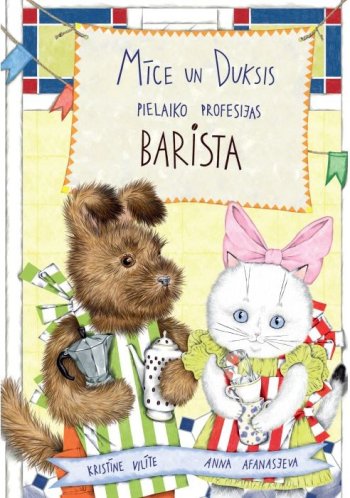 Mīce un Duksis pielaiko profesijas. Barista