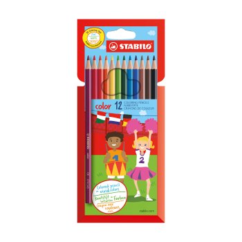 Krāsainie zīmuļi STABILO COLOR | 12 kr.