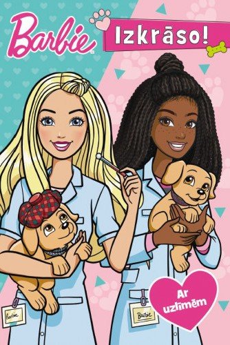 Barbie Izkrāso. Ar uzlīmēm