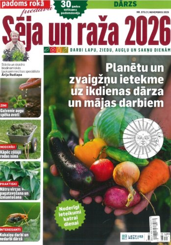 Sēja un raža 2026 Padoms rokā