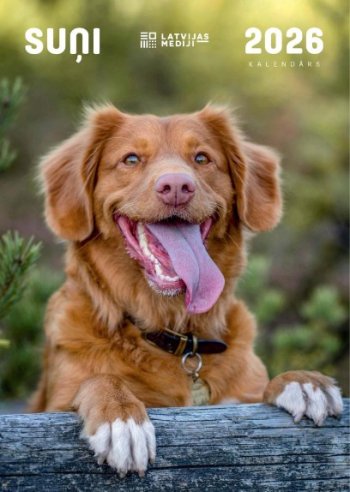 Kalendārs 2026. Suņi ( mazais)