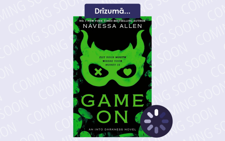 Navessa Allen’s Game On available from March 31 at GLOBUSS bookstores and eglobuss.lv