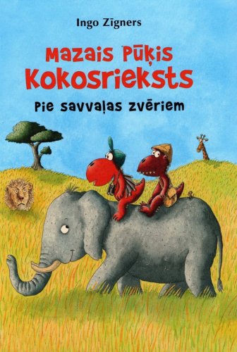 Mazais pūķis Kokosrieksts pie savvaļas zvēriem