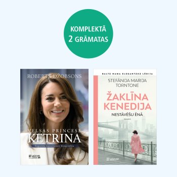 Komplekts. Velsas princese Ketrīna. Žaklīna Kenedija