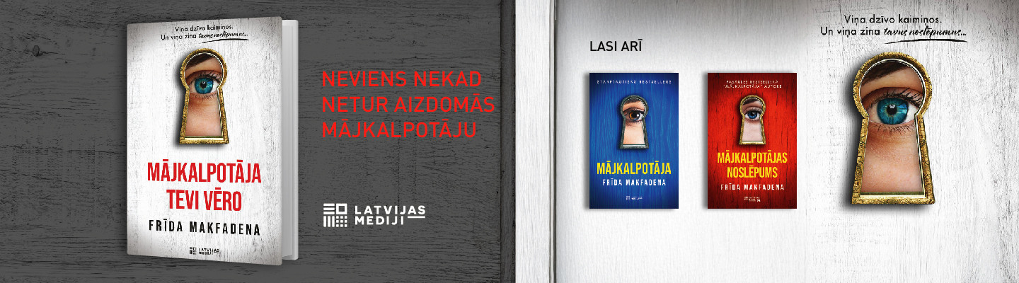 Frīda Makfadena ''Mājkalpotaja Tevi vēro''
