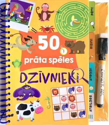 50 prāta spēles. dzīvnieki
