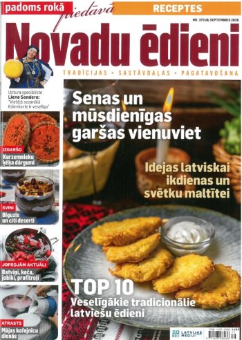 Novadu ēdieni. Padoms rokā