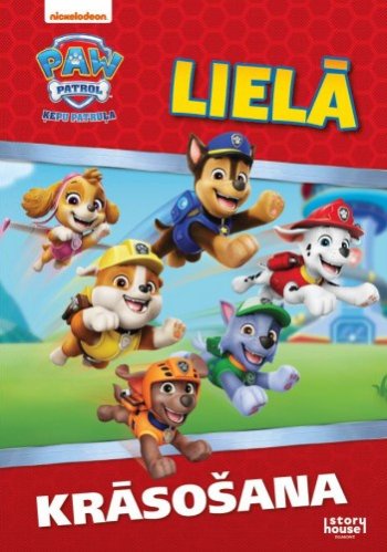 Paw patrol. Lielā krāsošana