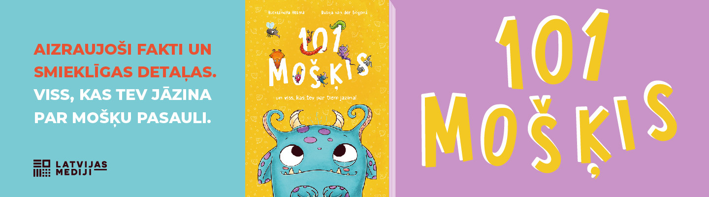 Grāmata bērniem ''101 mošķis''