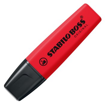 Marķieris STABILO BOSS ORIGINAL, realred