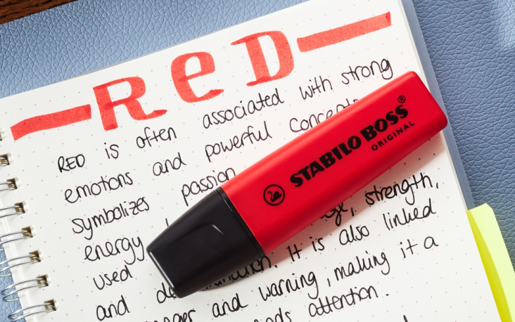 STABILO BOSS ORIGINAL REALRED – spilgts jaunums